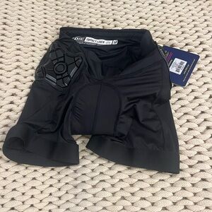 Zoic Black Impact Liner Cycling Shorts